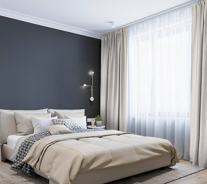 Канвас однотонные v36 с креплением Кулиска. Фото 1