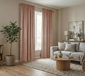 Штора Микровелюр v17 с креплением Кулиса с гребешком