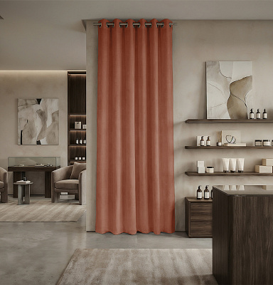 Штора Микровелюр v13 с креплением Люверсы