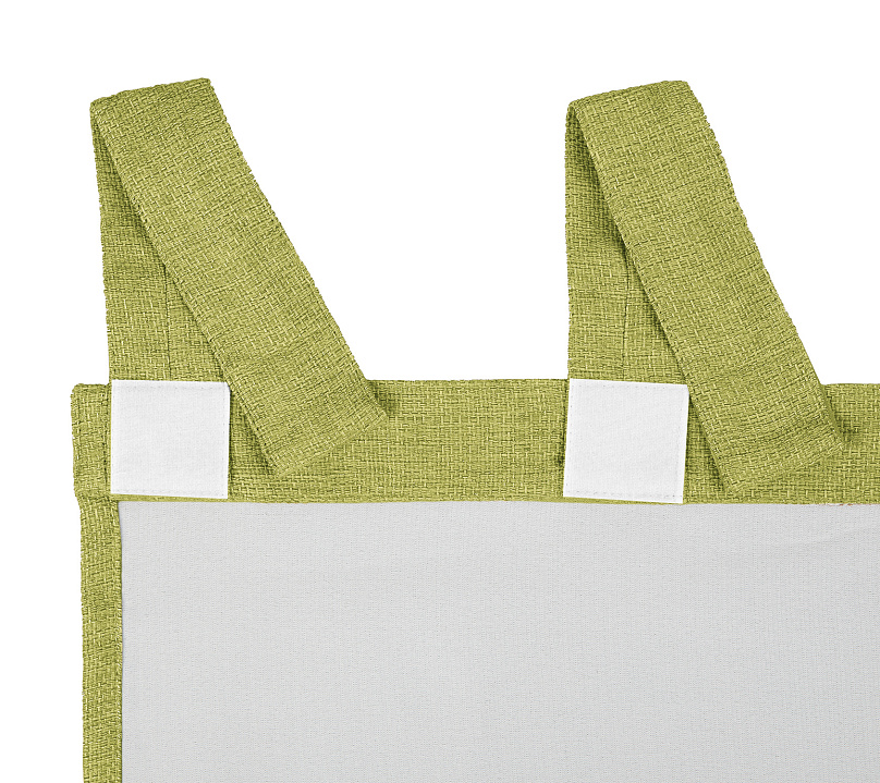 Штора Димаут Рогожка с креплением Петли с липучкой v20. Фото 5