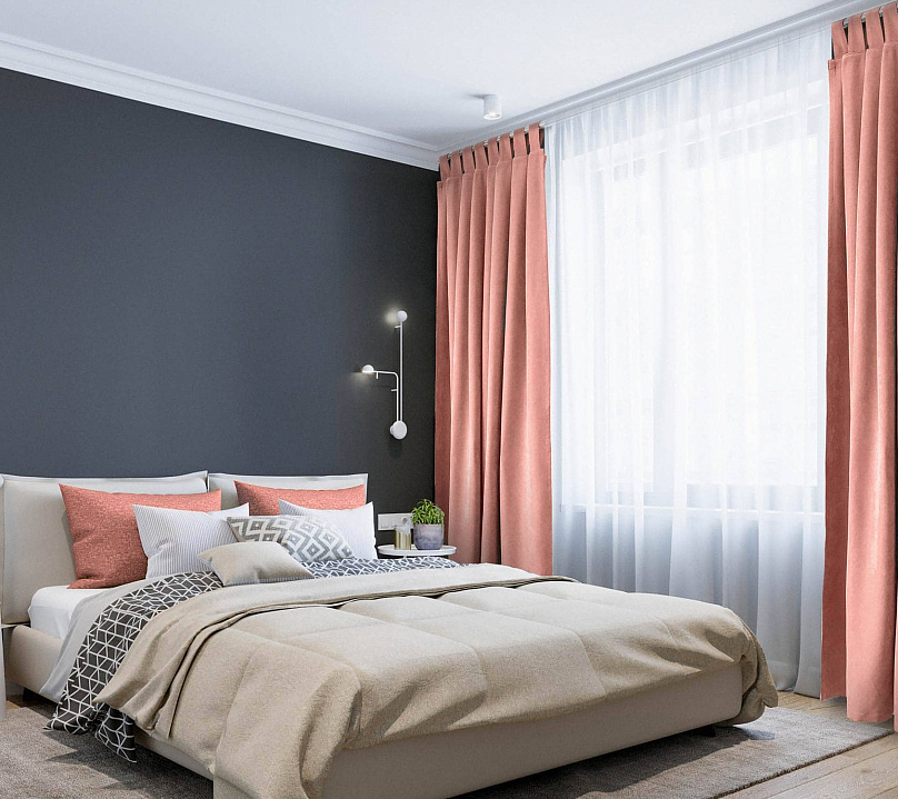 Канвас однотонные v23 с креплением Петли без липучек. Фото 1