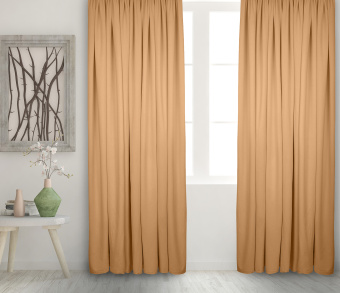 Штора Велюр матовый с креплением Петли с липучкой v21. Фото 2