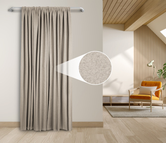 Штора Блэкаут Долли с креплением Кулиса v04. Фото 1