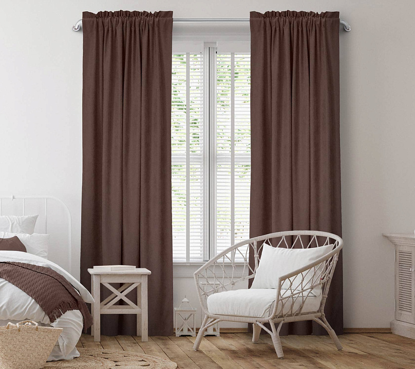 Канвас однотонные v17 с креплением Кулиска с гребешком. Фото 2