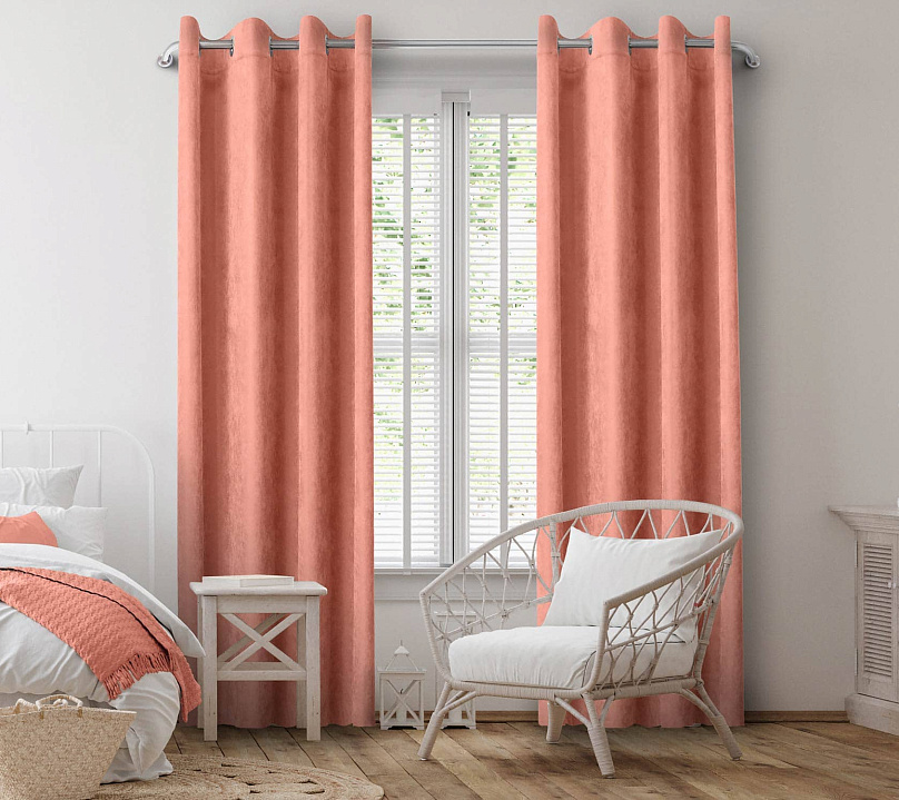 Канвас однотонные v23 с креплением Люверсы. Фото 2