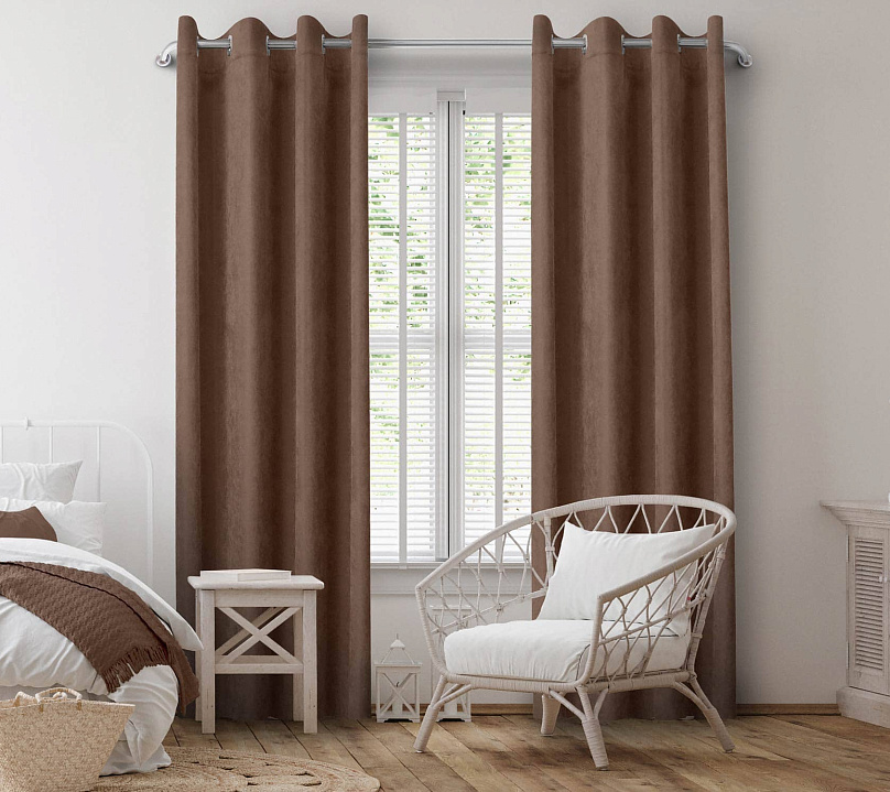 Канвас однотонные v15 с креплением Люверсы. Фото 2