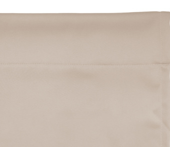 Шторы Премиум кремовые на кулиске. Фото 5