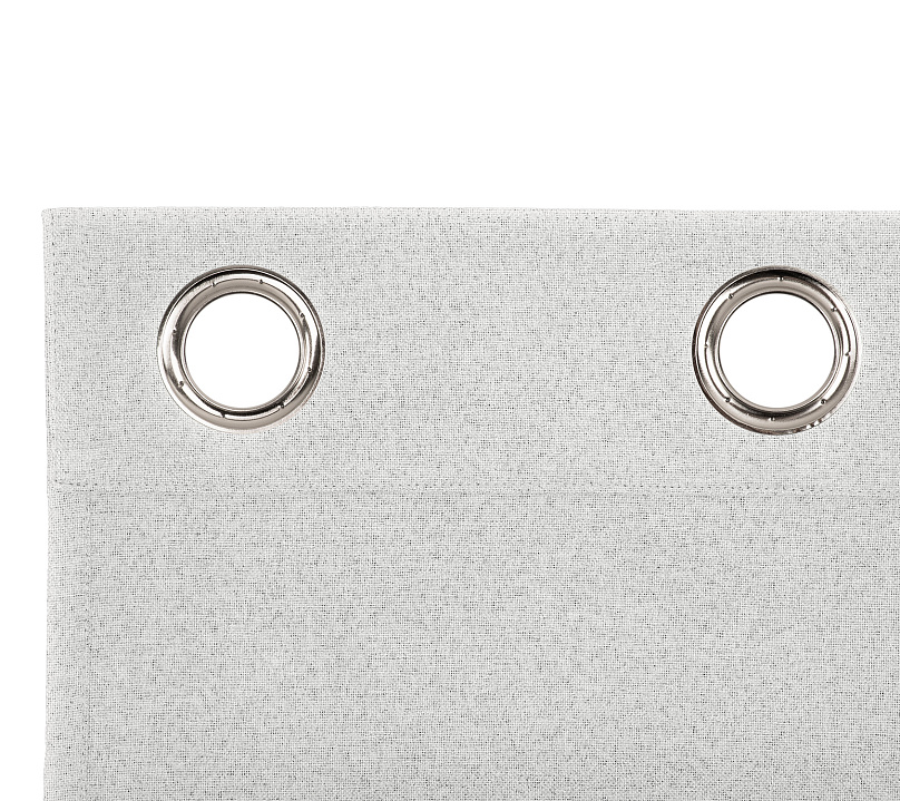 Штора Премиум Рогожка v01 с креплением Люверсы. Фото 4