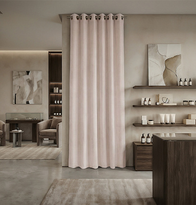 Штора Микровелюр v04 с креплением Люверсы