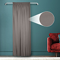 Штора Велюр матовый с креплением Шторная тесьма v11. Фото 1