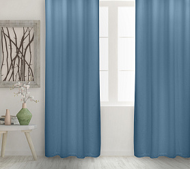 Штора Велюр матовый с креплением Люверсы v19