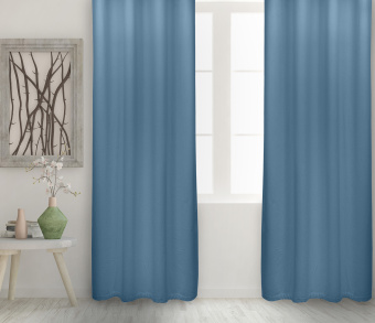 Штора Велюр матовый с креплением Люверсы v19. Фото 2