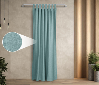 Штора Димаут Рогожка с креплением Петли v15. Фото 1