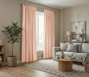 Штора Микровелюр v14 с креплением Петли с липучкой. Фото 2