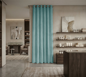 Штора Микровелюр v19 с креплением Люверсы