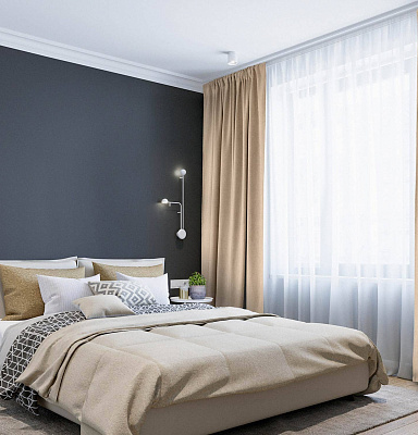 Канвас однотонные v08 с креплением Кулиска