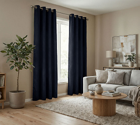 Штора Микровелюр v36 с креплением Люверсы