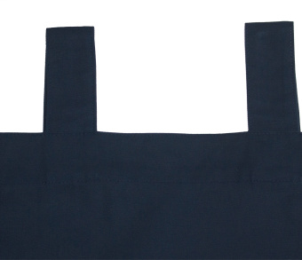 Шторы Стандарт темно-синие на петлях на липучках. Фото 5