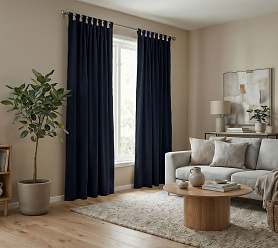 Штора Микровелюр v36 с креплением Петли с липучкой