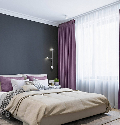 Канвас однотонные v25 с креплением Петли без липучек 