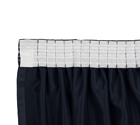 Штора Микровелюр v36 с креплением Шторная тесьма