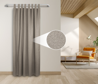 Штора Блэкаут Долли с креплением Петли v05. Фото 1