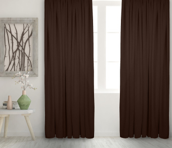 Штора Велюр матовый с креплением Петли v31. Фото 2