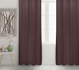 Штора Велюр матовый с креплением Люверсы v29