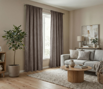 Штора Микровелюр v31 с креплением Кулиса. Фото 2