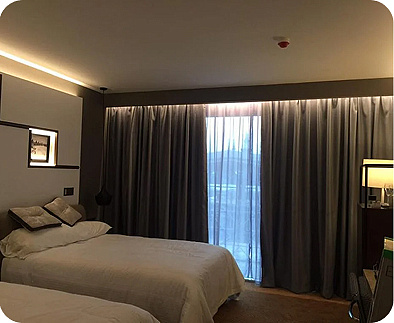 Наши работы. Шторы для гостиниц и отелей. Фото 6
