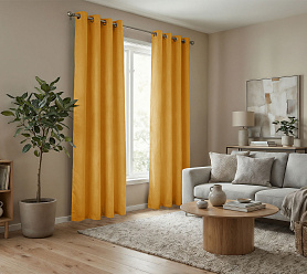 Штора Микровелюр v12 с креплением Люверсы