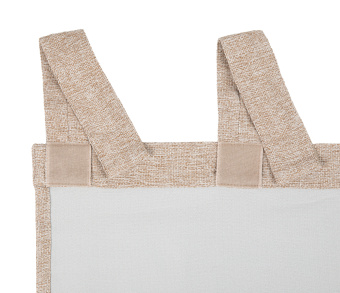 Штора Димаут Рогожка с креплением Петли с липучкой v04. Фото 5