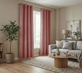 Штора Микровелюр v16 с креплением Люверсы