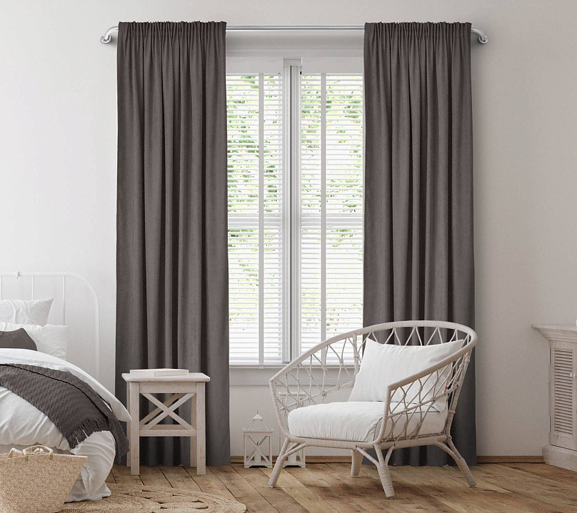 Канвас однотонные v46 с креплением Тесьма. Фото 2