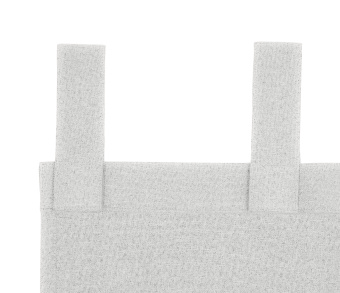 Штора Блэкаут Долли с креплением Петли с липучкой v02. Фото 4