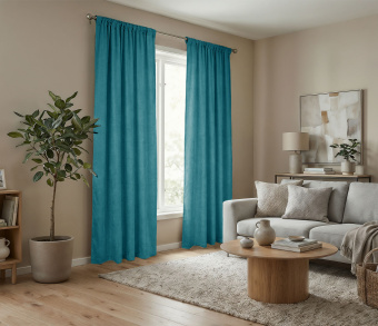 Штора Микровелюр v23 с креплением Кулиса. Фото 2