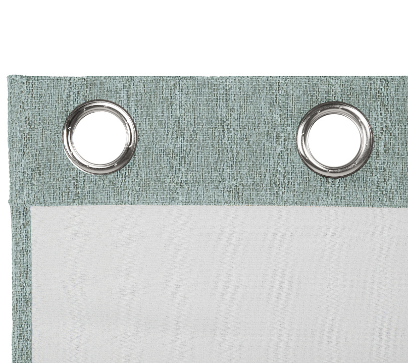 Штора Димаут Рогожка с креплением Люверсы v14. Фото 4