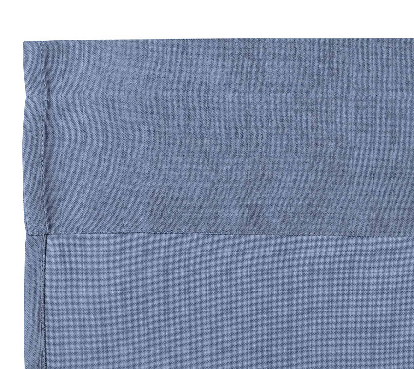 Канвас однотонные v40 с креплением Кулиска с гребешком. Фото 5