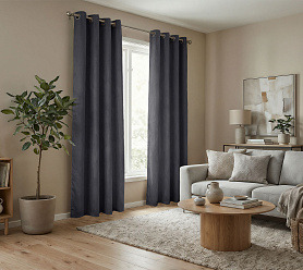 Штора Микровелюр v32 с креплением Люверсы