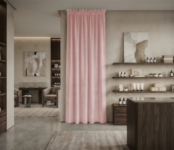 Штора Микровелюр v15 с креплением Кулиса с гребешком. Фото 1