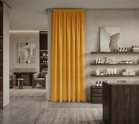 Штора Микровелюр v12 с креплением Шторная тесьма