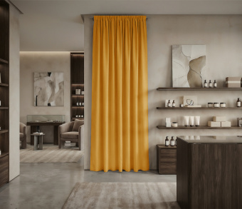 Штора Микровелюр v12 с креплением Шторная тесьма. Фото 1