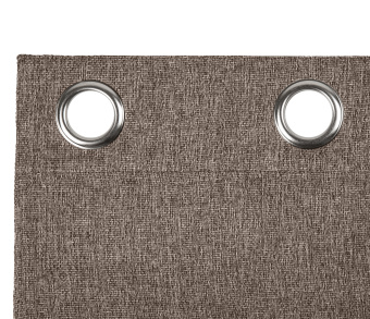 Штора Димаут Рогожка с креплением Люверсы v25. Фото 3