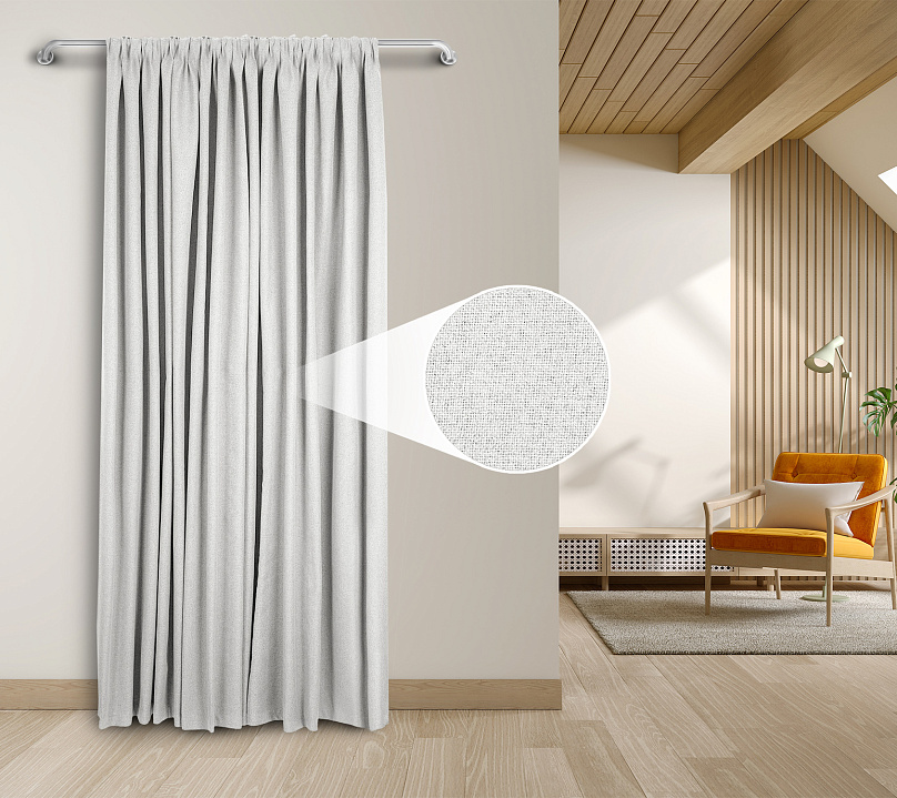 Штора Блэкаут Долли с креплением Кулиса v01. Фото 1