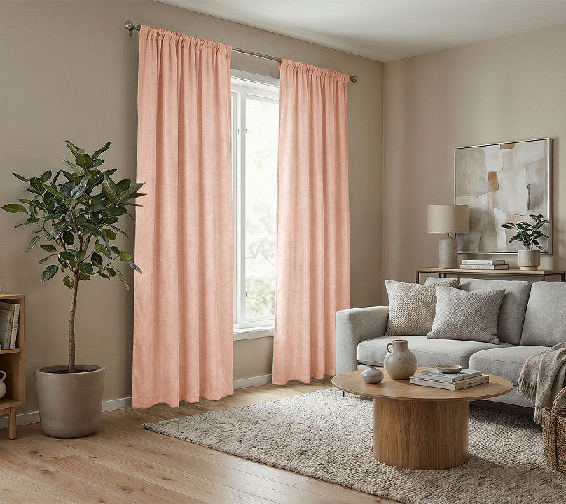 Штора Микровелюр v14 с креплением Кулиса. Фото 2