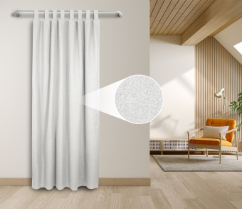 Штора Блэкаут Долли с креплением Петли с липучкой v01. Фото 1