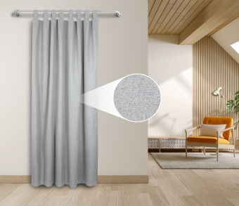 Штора Блэкаут Долли с креплением Петли v03. Фото 1