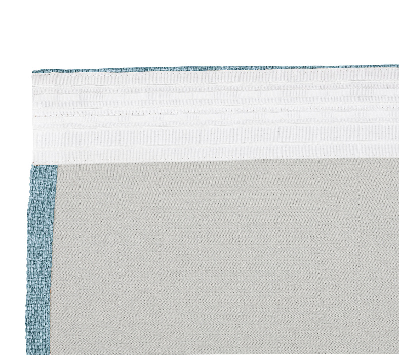 Штора Димаут Рогожка с креплением Шторная тесьма v16. Фото 4