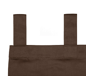 Штора Микровелюр v29 с креплением Петли с липучкой