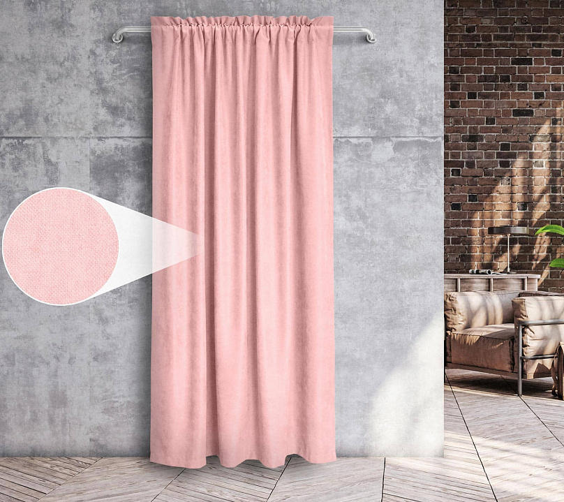 Канвас однотонные v22 с креплением Кулиска с гребешком. Фото 3